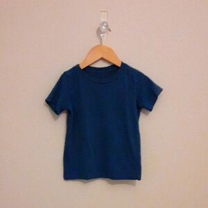 Pact Blue Short Sleeve Tee Classic Cotton